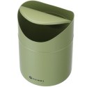 Śmietniczka kosz stołowy z uchylną pokrywą 1.2 l - zielony