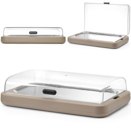 Witrynka ekspozycyjna z wkładem chłodzącym UNIQ GN 1/1 - beżowa