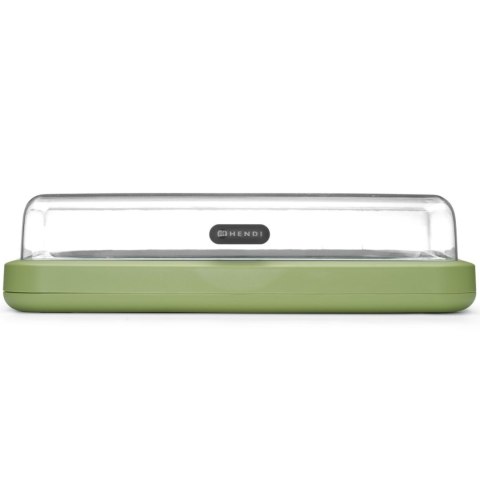 Witrynka ekspozycyjna z wkładem chłodzącym UNIQ GN 1/1 - zielona