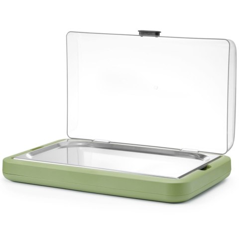 Witrynka ekspozycyjna z wkładem chłodzącym UNIQ GN 1/1 - zielona