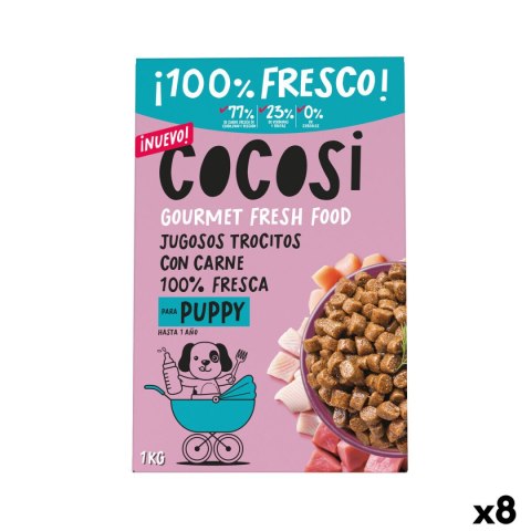 Mokre jedzenie Cocosi Gourmet Fresh Food Puppy Świnia 1 kg 8 Sztuk