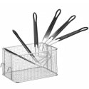 Kosz do frytkownicy elektrycznej z uchwytem 8 l 238x190x140 mm