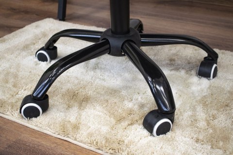 Krzesło obrotowe NOTO ekoskóra - czarne