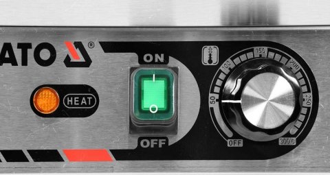 Płyta grillowa żłobiona/gładka 3000W 550mm