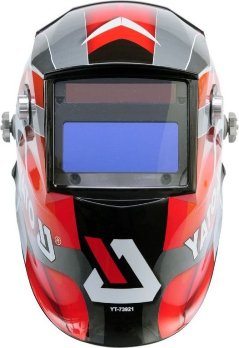 Samościemniający się hełm spawalniczy