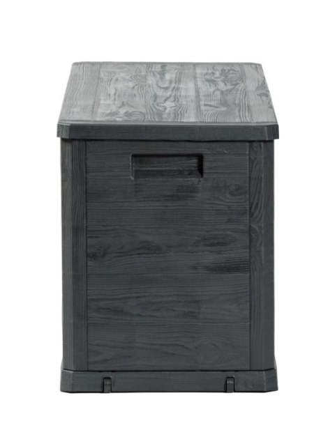 WOODYS Plastikowa skrzynia ogrodowa 280 L, grafitowa