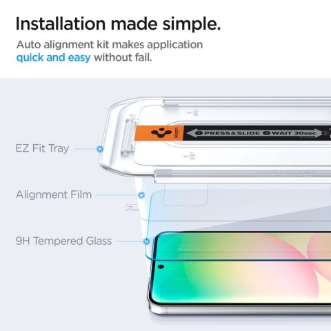 Szkło hartowane na ekran Samsung Galaxy S24 FE - 2 szt.