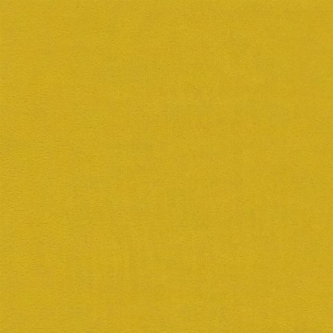 4-cz. zestaw wypoczynkowy z poduszkami, żółty, aksamit