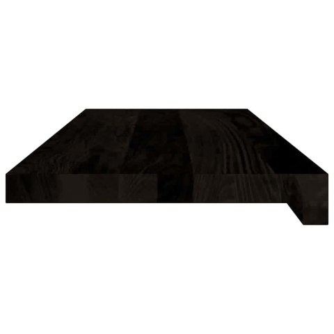 Stopnie schodowe 12 szt. brązowe 70x30x2 cm lite drewno dębowe