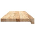Stopnie schodowe, 16 szt. surowe 80x30x2cm lite drewno dębowe