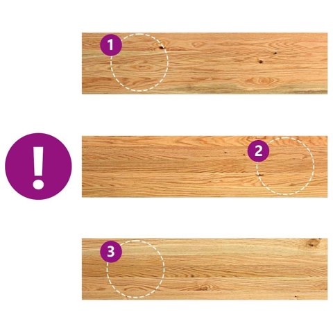 Stopnie schodowe, 20 szt. brązowe 100x30x2cm lite drewno dębowe