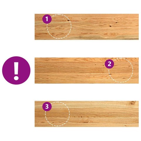 Stopnie schodowe, 8 szt. brązowe 100x30x2cm lite drewno dębowe