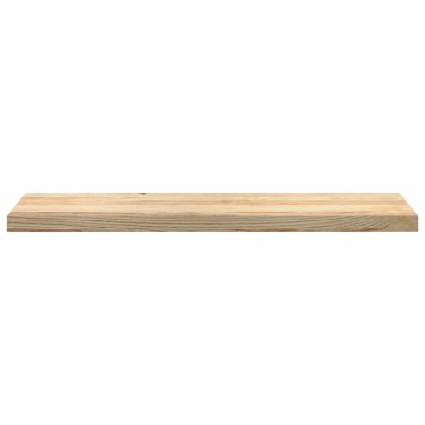 Stopnie schodowe, 8 szt., surowe 100x30x2 cm lite drewno dębowe