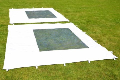 Pawilon ogrodowy Garth rozkładany 3 x 3 m - biały, 4 ściany