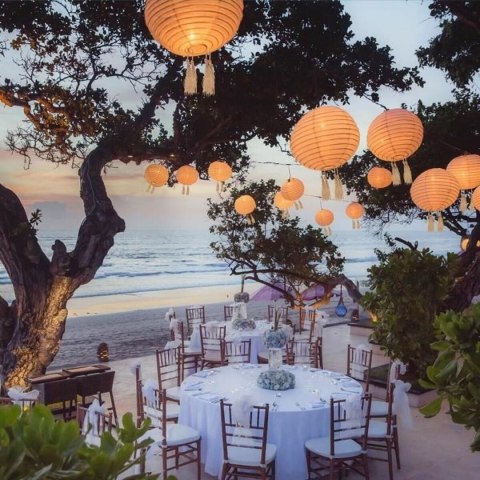 Zestaw lampionów Lumisky HIMALAYA Beżowy Ø 30 cm 3 Części