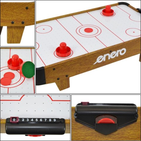 STÓŁ GRA CYMBERGAJ AIR HOCKEY 60x32,5x14CM WOODEN ENERO