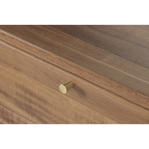 Kredens Home ESPRIT Metal Drewno akacjowe 124 X 32 X 73 CM