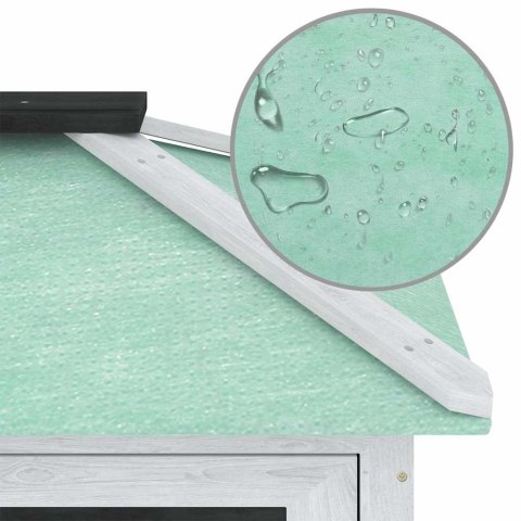 Klatka dla królików, 2 poziomy, drewniana