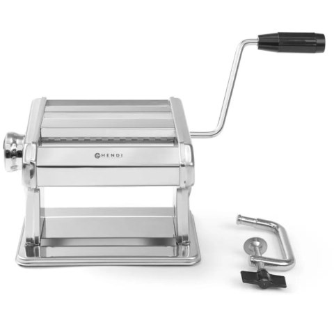 Ręczna maszynka urządzenie do makaronu tagliatelle fettuccine do 140mm Hendi 224830
