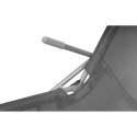 LEŻAK FOTEL SKŁADANY GRAWITACYJNY LAZZY CIEMNY SZARY ENERO CAMP