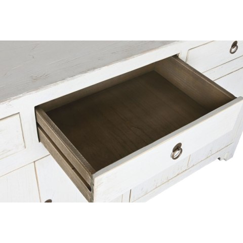 Kredens Home ESPRIT Biały Drewno wiązu 220 x 42 x 85 cm