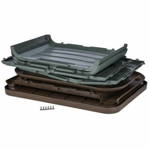 Stoisko Kerbl Szary 100 % recyklingu