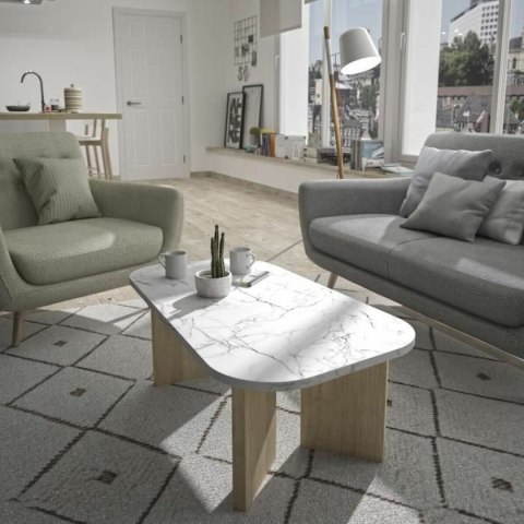 Stolik Biały 105 x 58 x 39 cm