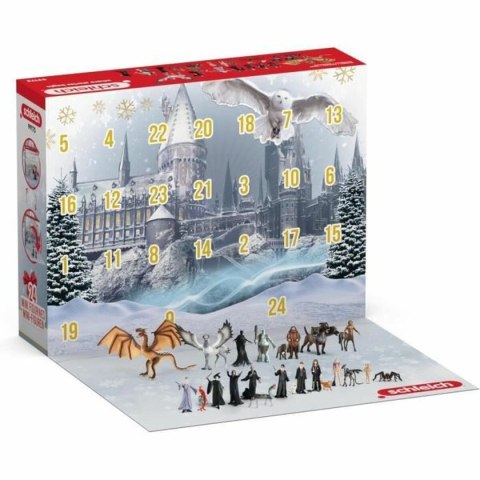 Kalendarz Adwentowy Schleich 99175 Harry Potter Plastikowy 24 Części
