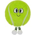 PIŁKA EMOJI 23CM Z NÓŻKAMI PIŁKA TENISOWA ZIELONA
