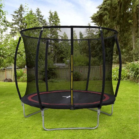 TRAMPOLINA DUNLOP PREMIUM Z SIATKĄ WEWNĘTRZNĄ fi244cm