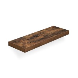 Półka ścienna VASAGLE rustykalna brązowa 60x20 cm MDF 15 kg