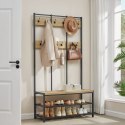 Wieszak Stojak na Ubrania - sonoma - HSR086B11