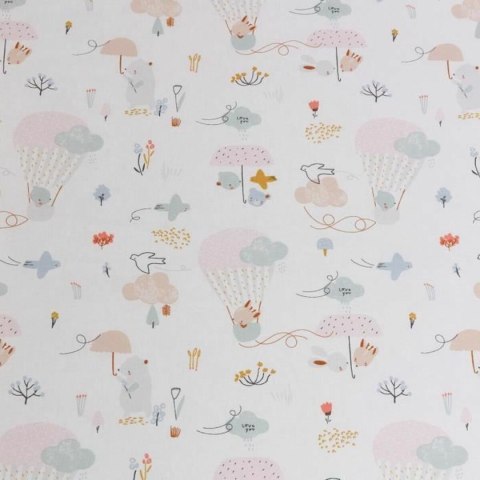 Materac do kołyski Tineo Balloons 120 x 60 x 4 cm