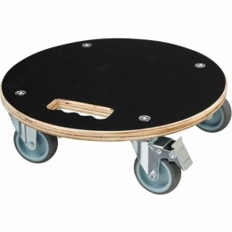 Drewniany Wózek pod Doniczki Nature Drewno Ø 38 cm