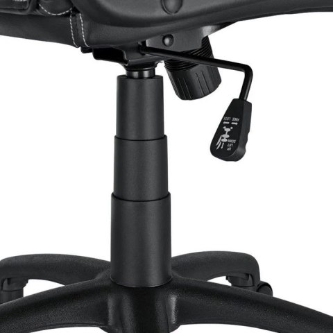 Krzesło biurowe gamingowe Montreal, czarne, regulowane