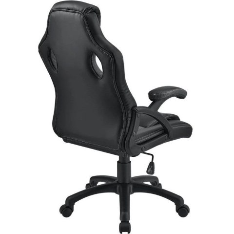 Krzesło biurowe gamingowe Montreal, czarne, regulowane