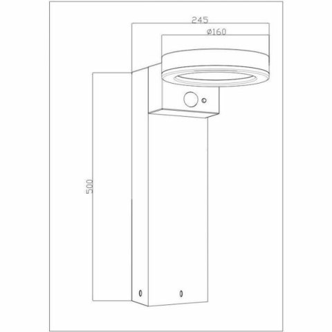 Lampa słoneczna Galix G4590B Srebrzysty 1000 Lm