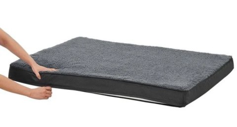 Ortopedyczne legowisko dla psa i kota 76x51 cm szare Milow