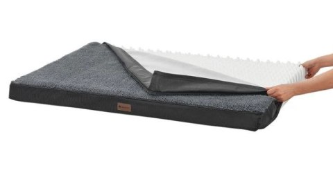 Ortopedyczne legowisko dla psa i kota 92x69x8 cm szare