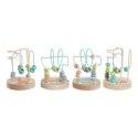 Drewniana Gra DKD Home Decor Drewno Wielokolorowy 4 Części 9 x 9 x 12 cm