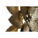 Dekoracja ścienna DKD Home Decor 56 x 4,5 x 56 cm Kwiat Złoty Nowoczesny