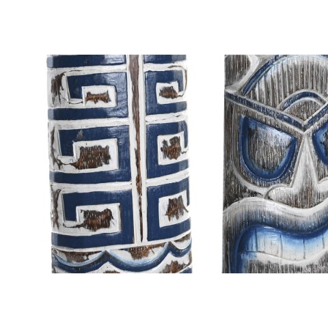 Dekoracja ścienna DKD Home Decor Czerwony Niebieski Biały Wiosło (100 x 5 x 14 cm) (2 Sztuk)