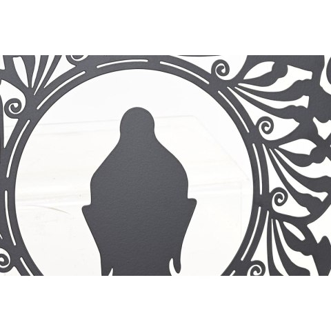 Dekoracja ścienna DKD Home Decor Metal Budda Orientalny (2 Sztuk) (40 x 1 x 40 cm)