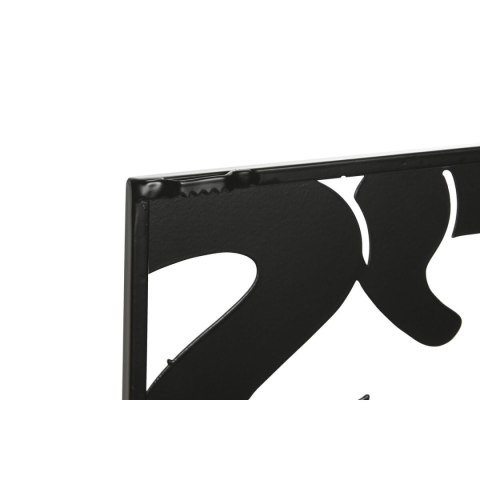 Dekoracja ścienna Home ESPRIT Czarny Vintage Šálka 44,5 x 1 x 44,5 cm (2 Sztuk)