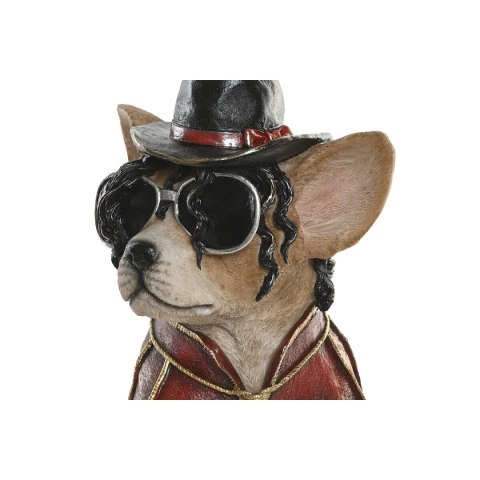 Figurka Dekoracyjna Home ESPRIT Brązowy Złoty Kasztanowy Pies