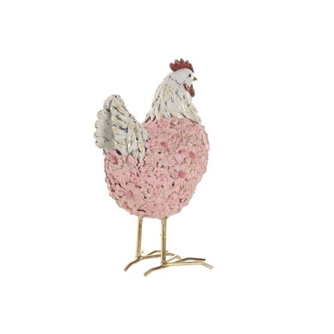 Figurka Dekoracyjna Home ESPRIT Kolor Zielony Różowy (2 Sztuk)