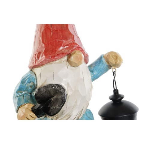 Ogrodowe krasnale Home ESPRIT Czerwony Kolor Zielony Wielokolorowy 20 x 17,8 x 32 cm (2 Sztuk)