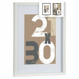 Ramka ścienna na zdjęcia Gift Decor Biały Szkło Drewno MDF 30 x 40 cm (6 Sztuk)