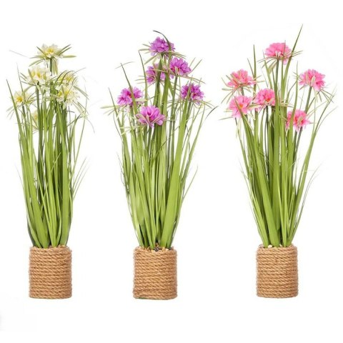 Roślina Dekoracyjna Ibergarden Sznurek Plastikowy Piedra 30 x 70 x 30 cm (3 Sztuk)