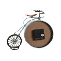 Stolné hodiny DKD Home Decor Niebieski Kolor Zielony Rower Vintage (2 Sztuk)